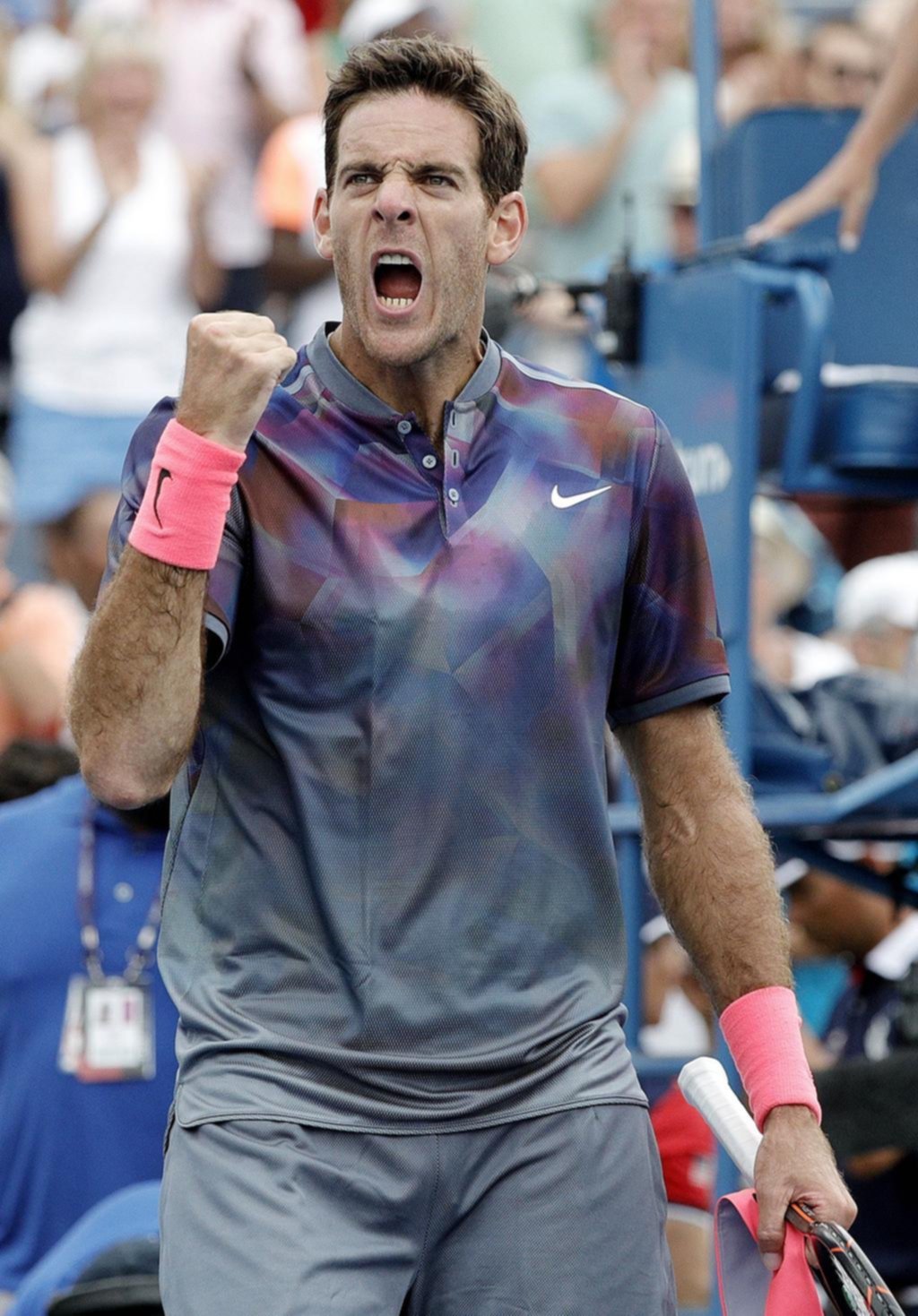 Del Potro avanzó a octavos y Mayer le dio un susto a Nadal