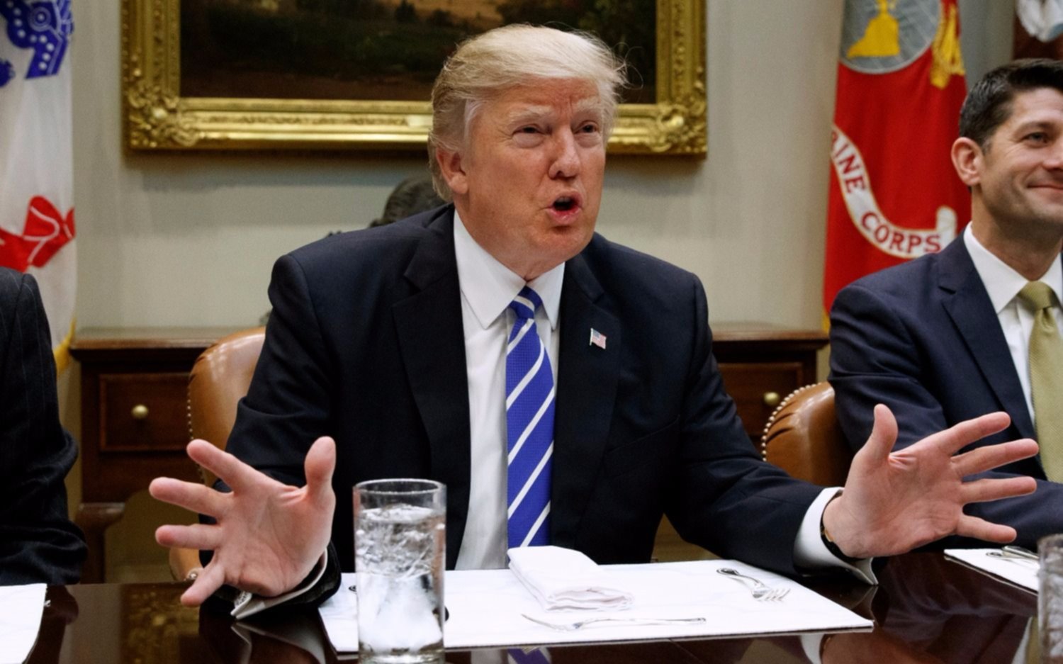 Trump calificó el ensayo nuclear de Corea de Norte  como "hostil y peligroso para Estados Unidos" 