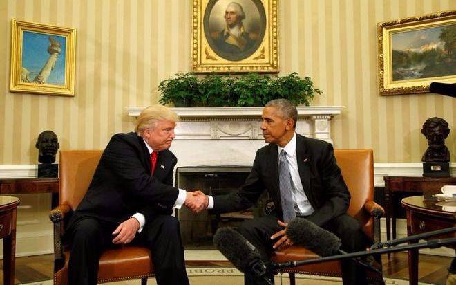 Revelaron el contenido de la carta que Obama le dejó a Trump el día del traspaso