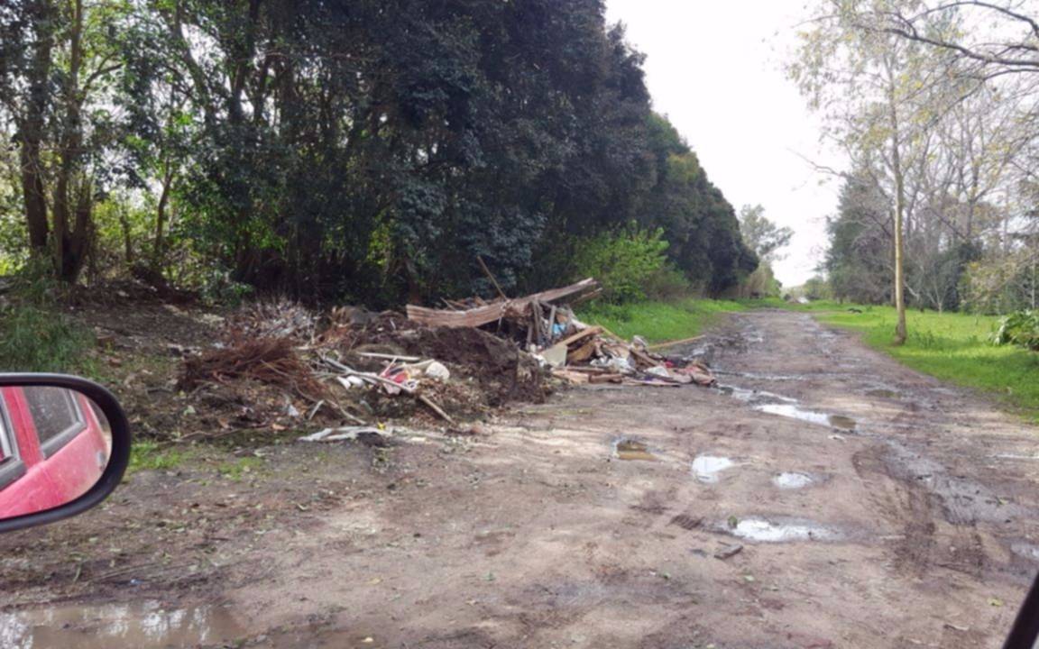 Montañas de basura y calles intransitables en la zona del Club Albatros
