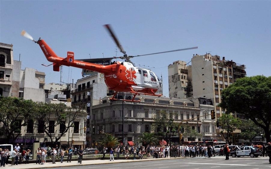Piden determinar si helicópteros del SAME pueden hacer traslados sanitarios