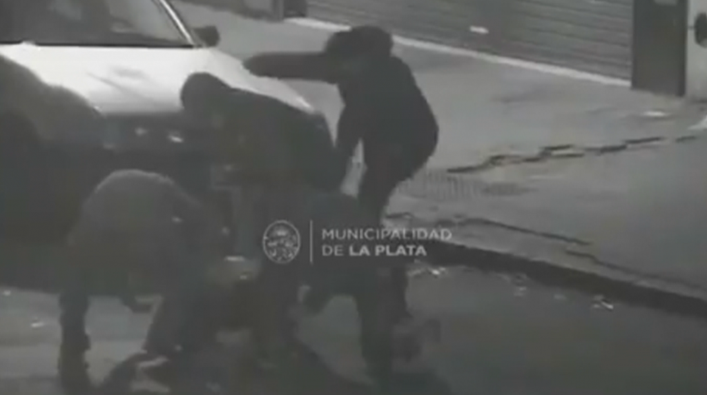 Otro salvaje ataque de una patota en Plaza San Martín