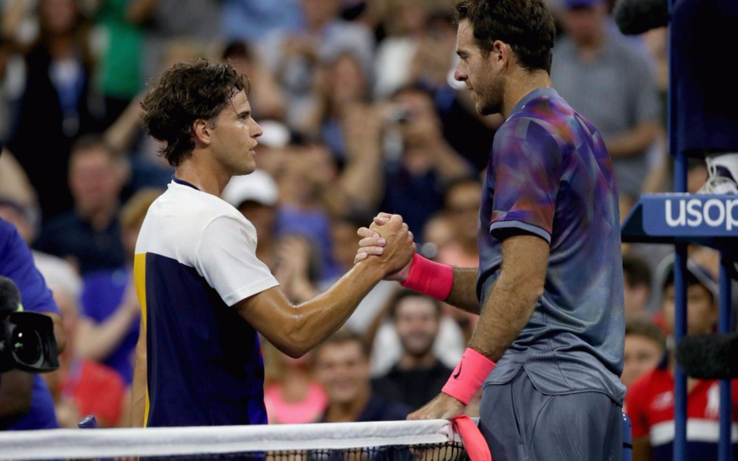 US Open: Juan Martín Del Potro le ganó a Roger Federer y está en semifinales