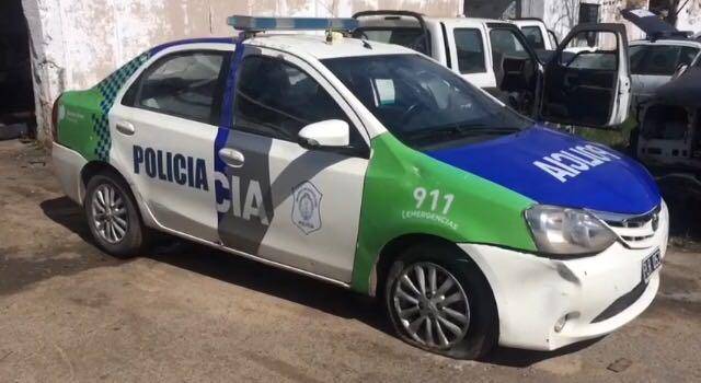 Sin rastros del autor del audaz robo de un patrullero en Tolosa