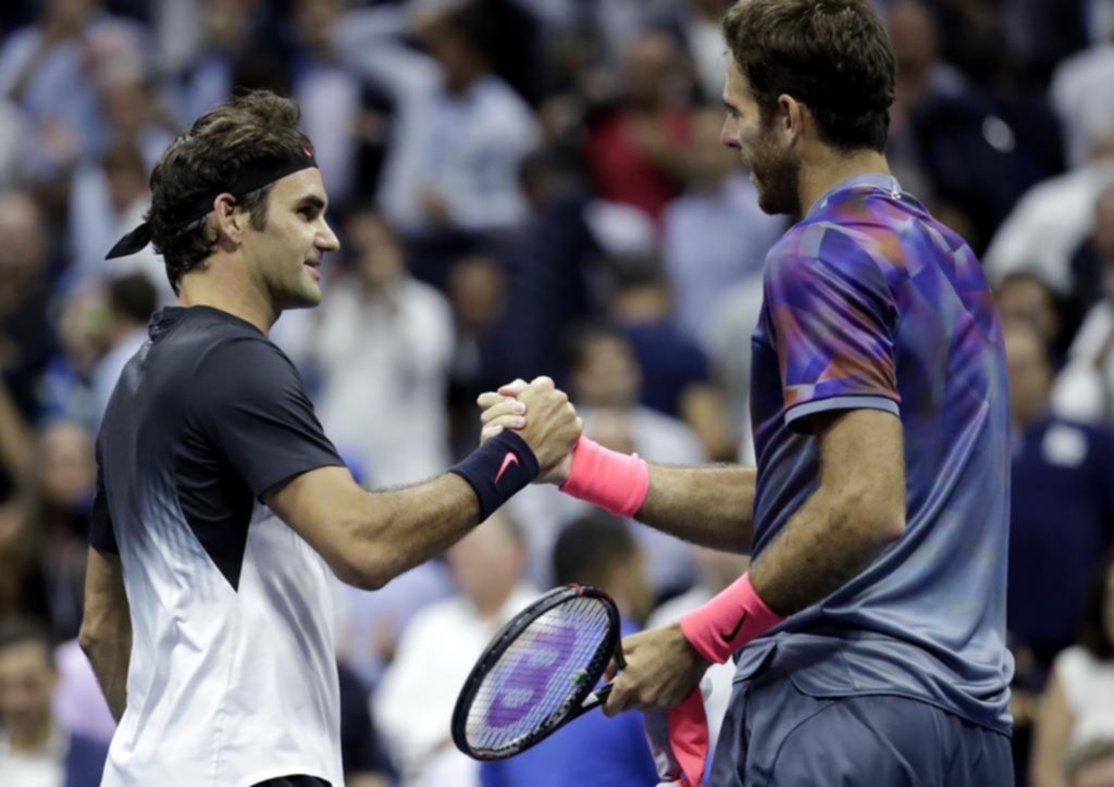 Del Potro jugó un partido increíble y despidió a Federer del US Open