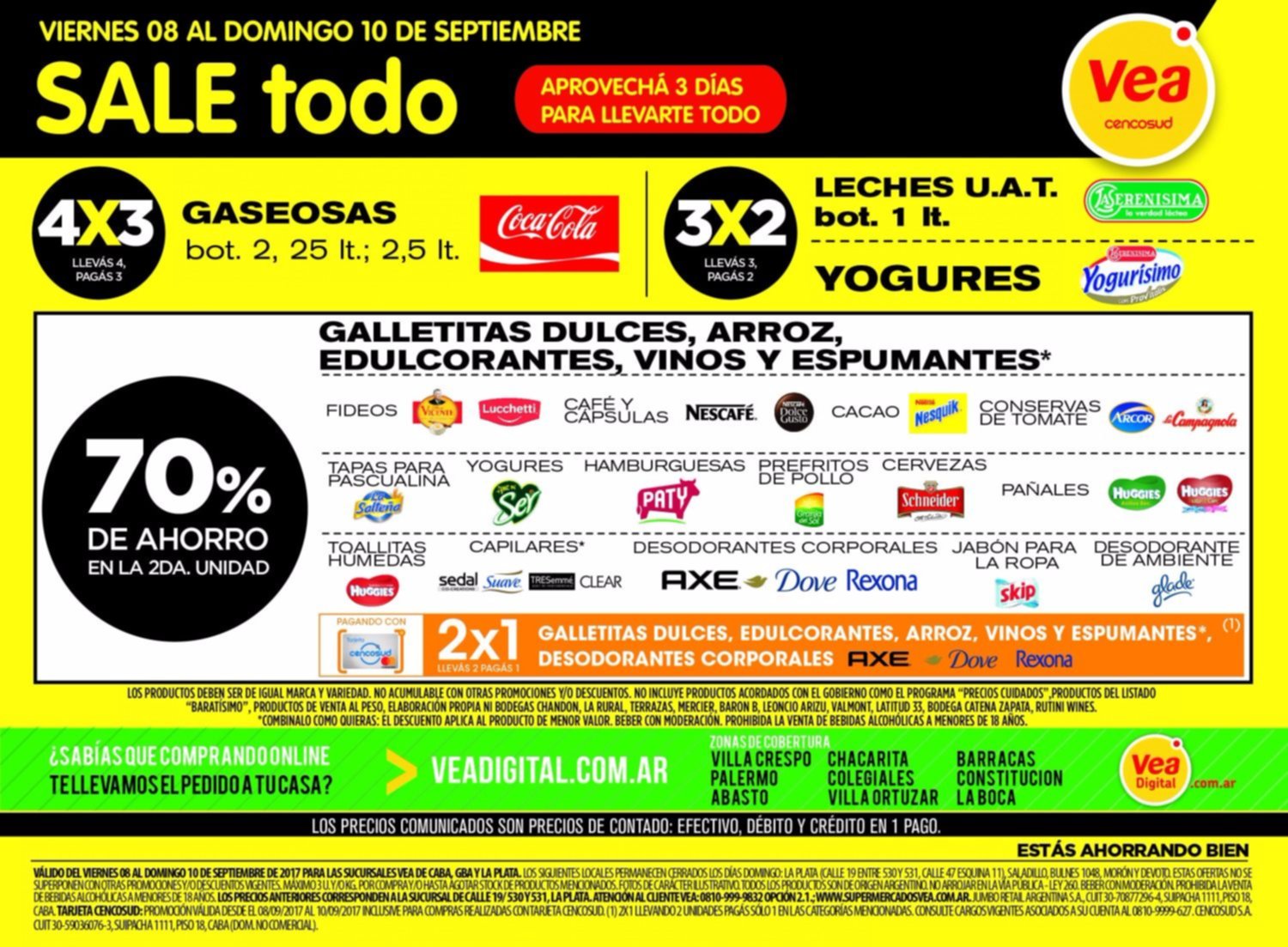 Sale todo en Vea