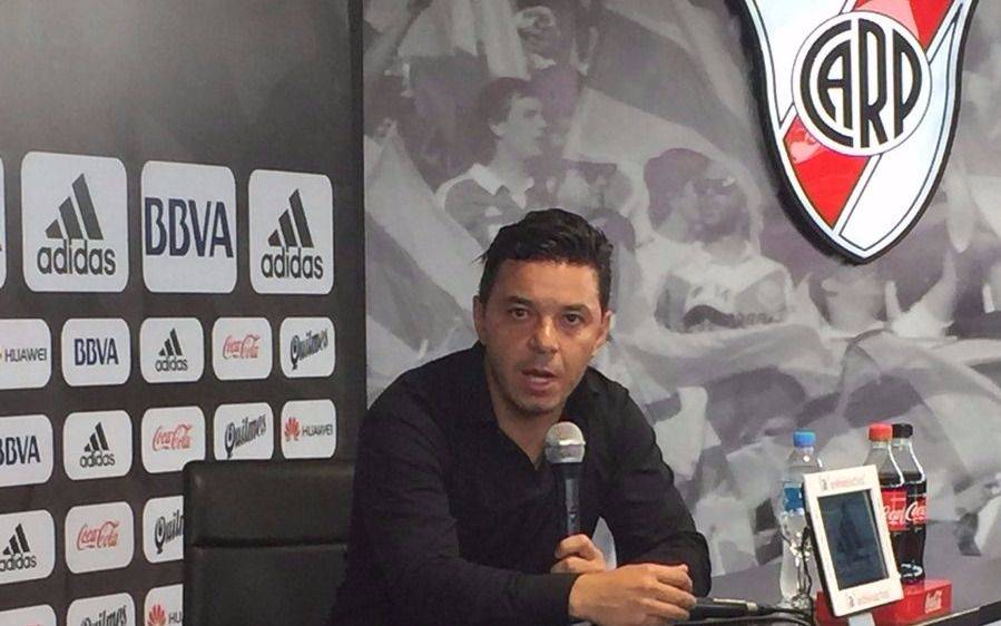 "El debate del estadio es insignificante", dijo el técnico de River sobre Argentina-Perú