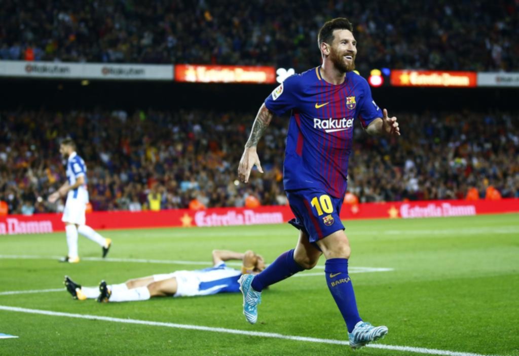 Barcelona ganó el derby con tres goles de Messi