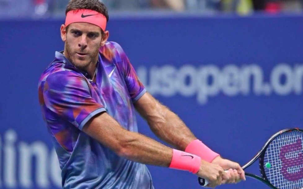 Una estrella de Hollywood fanático hincha de Del Potro