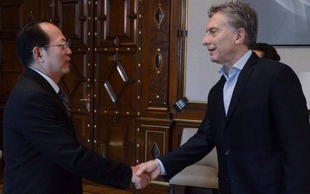 Macri recibió al presidente del Comité Olímpico Chino 