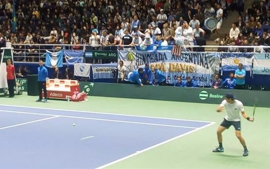 ARG 1-1 KAZ. Copa Davis: Schwartzman consiguió el empate en la serie tras la caída de Pella