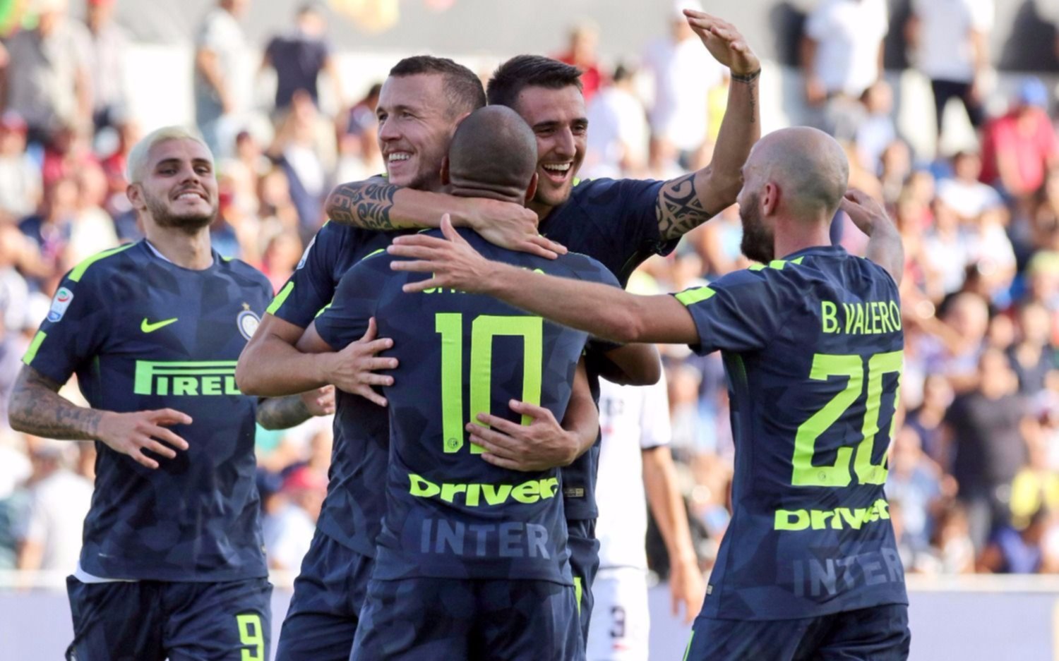 Inter, con Mauro Icardi, continúa como puntero e invicto en la Liga de Italia