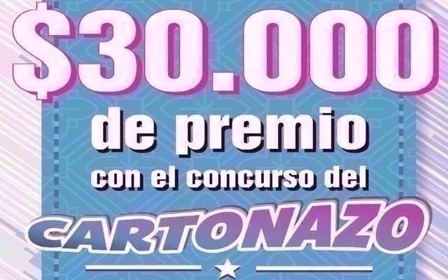Controlá tu Cartonazo, hay $30.000 en juego