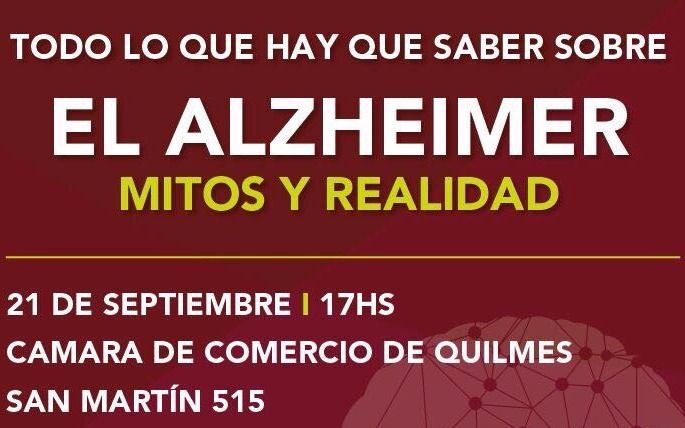 Alzheimer: Jornada de concientización abierta a toda la comunidad