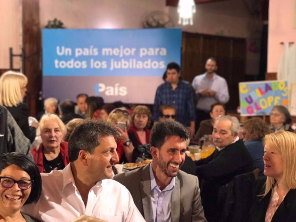 Massa visita el Conurbano bonaerense en el comienzo de la campaña