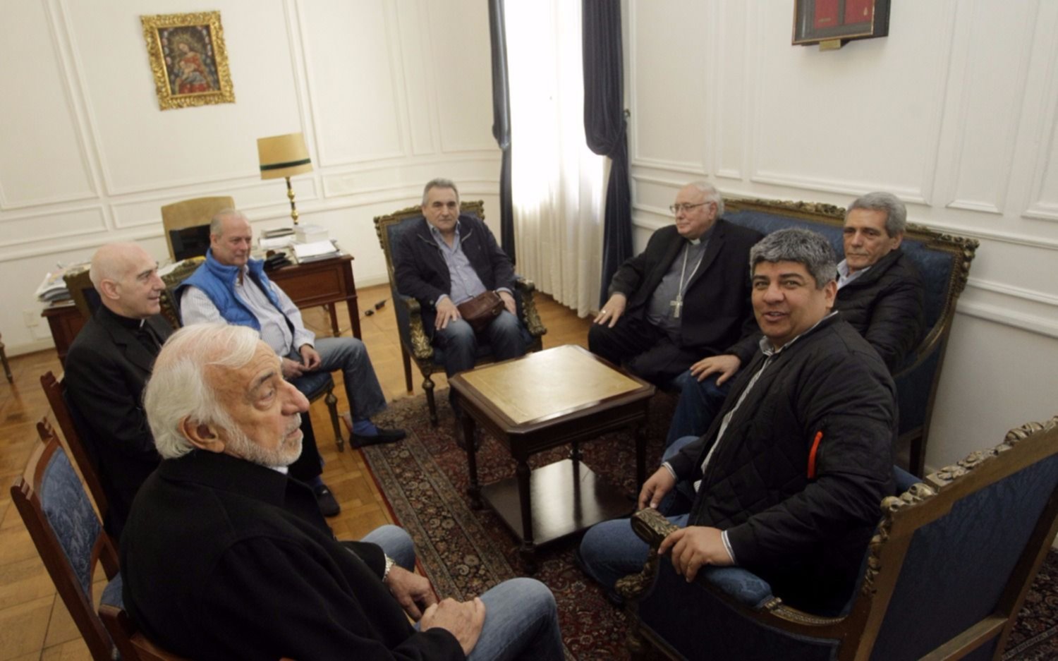 La CGT expresó a la Iglesia su preocupación por la situación social actual