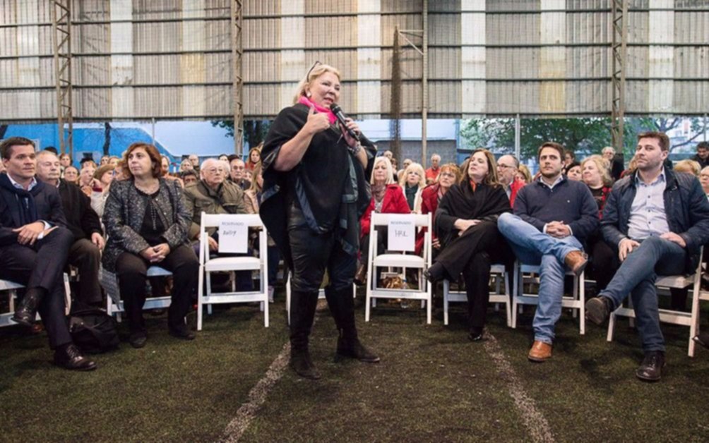 Carrió dijo que hay sectores que quieren que Maldonado "esté muerto"