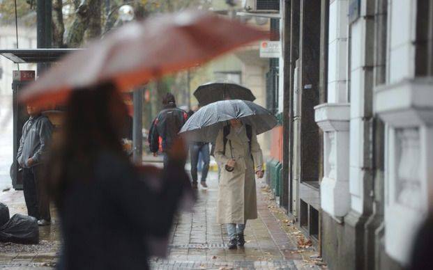 Cielo nublado y chances de lluvias para este sábado