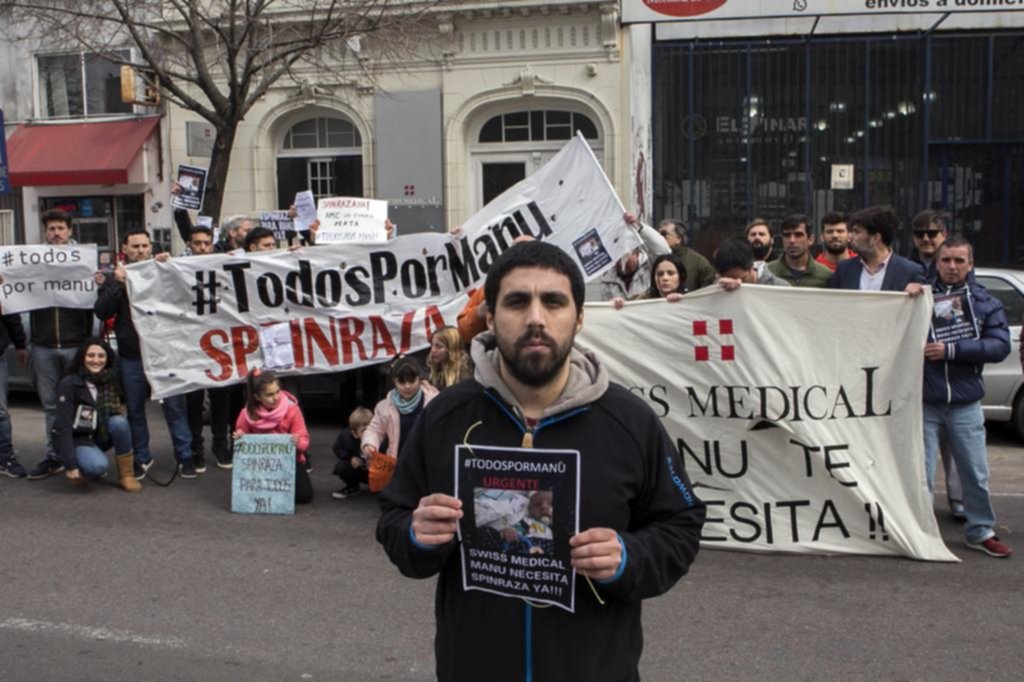 Reclaman ante una prepaga la medicación para un bebé