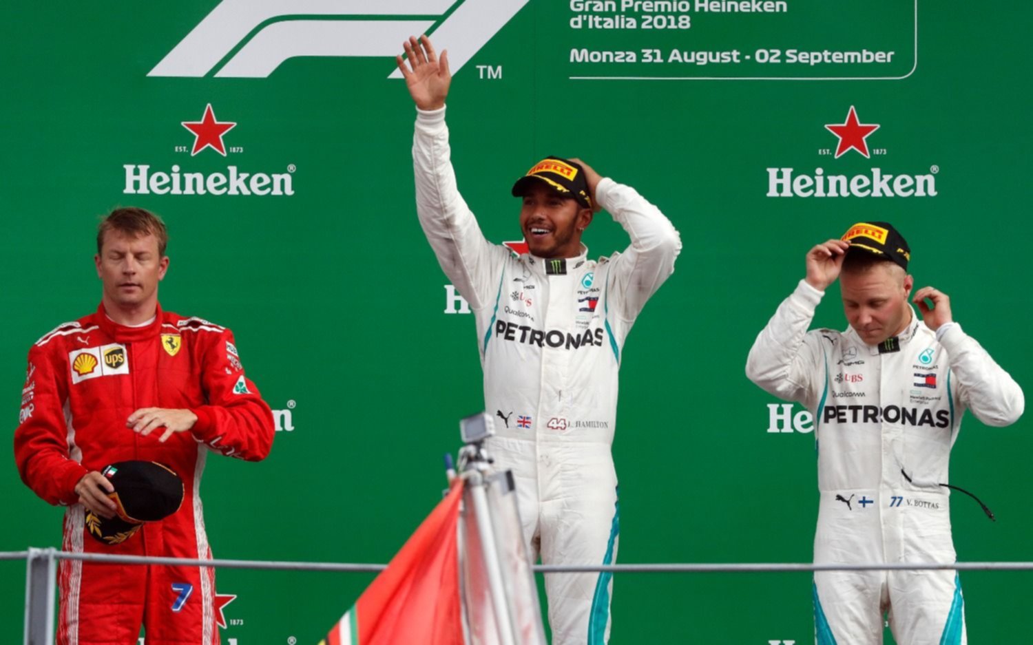 Fórmula 1: Hamilton ganó en Italia y estiró la maldición de Ferrari