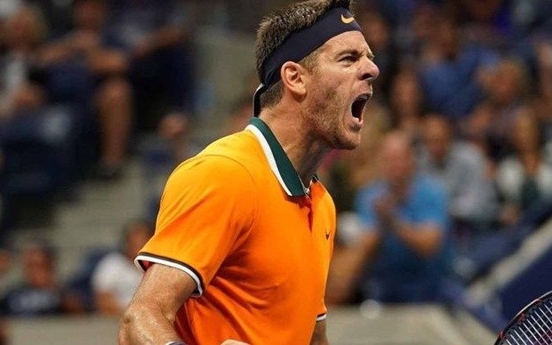 Del Potro ya está en cuartos de final del US Open, sin resignar ni un set