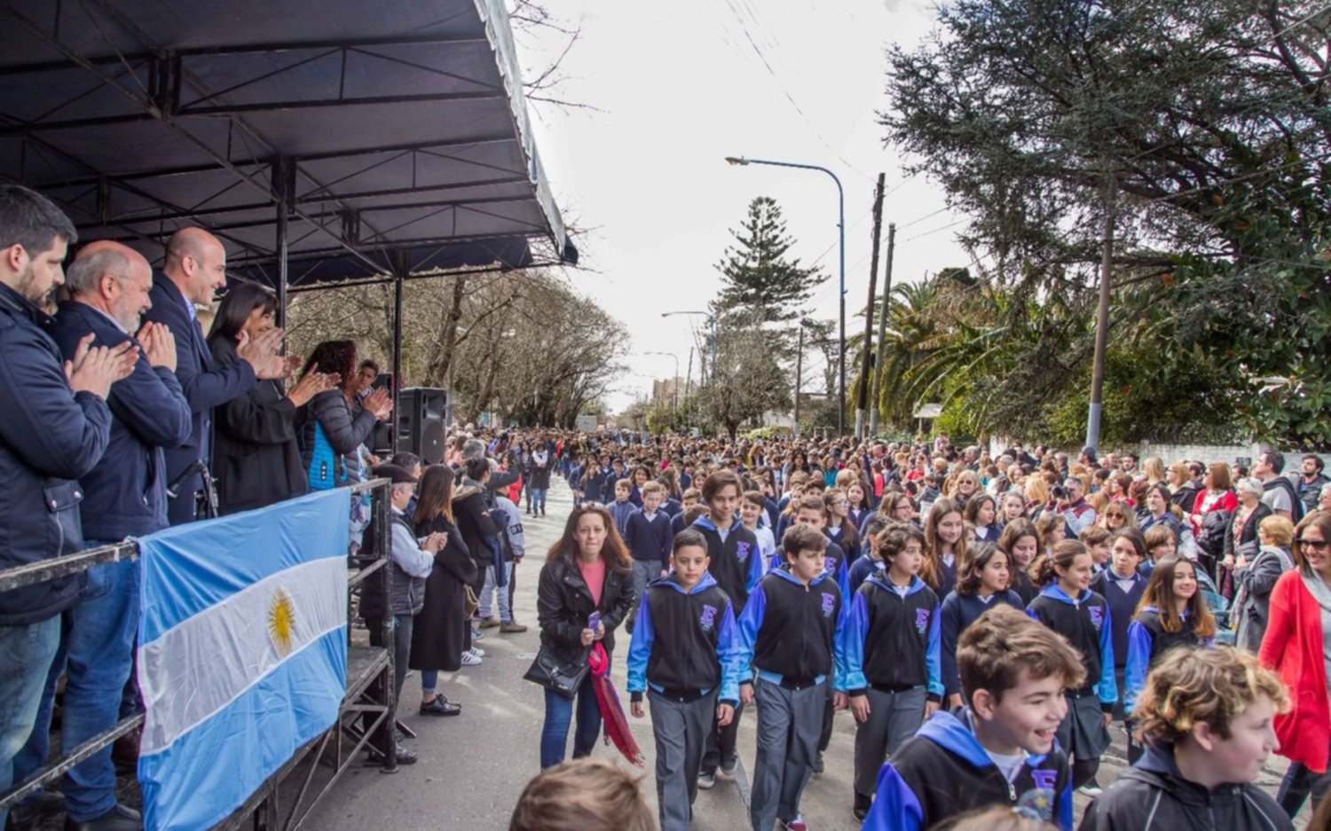 Molina encabezó las fiestas Patronales de Bernal