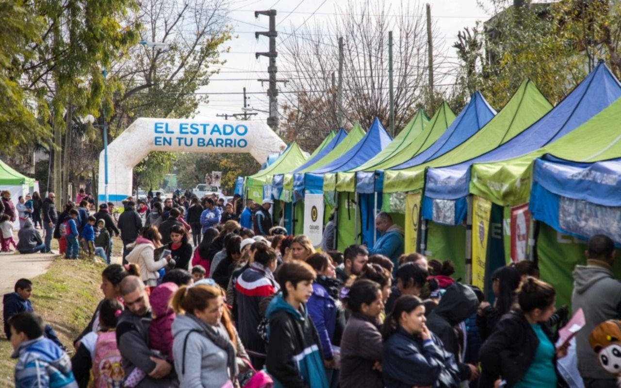 "El Estado en tu barrio" llega mañana al Monte Matadero