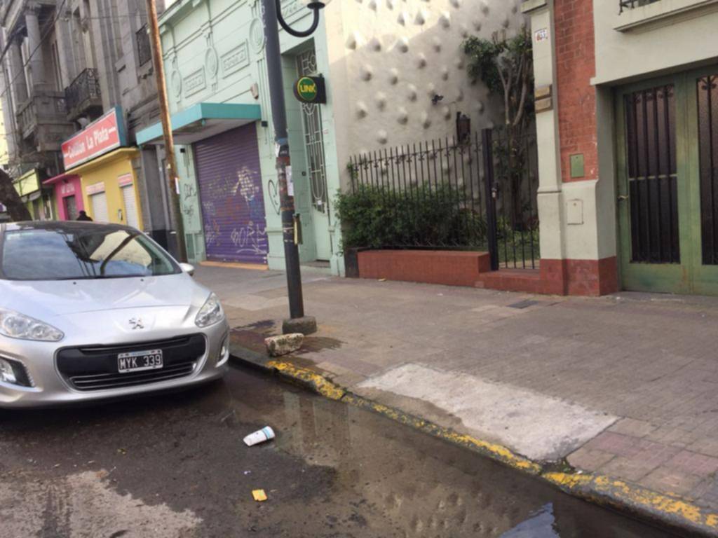 Abundante pérdida de agua en 58 entre 11 y 12