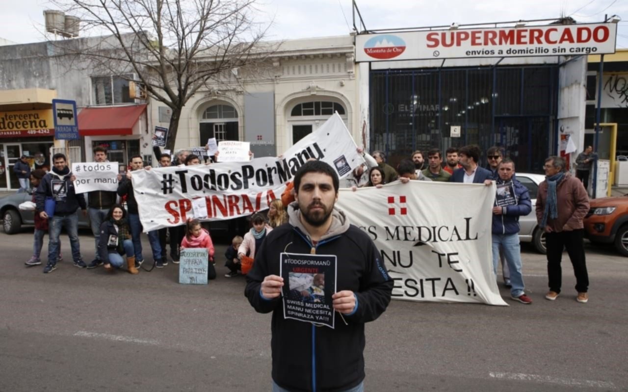 La Justicia le hace un guiño a Manu, el bebé que necesita un costoso tratamiento