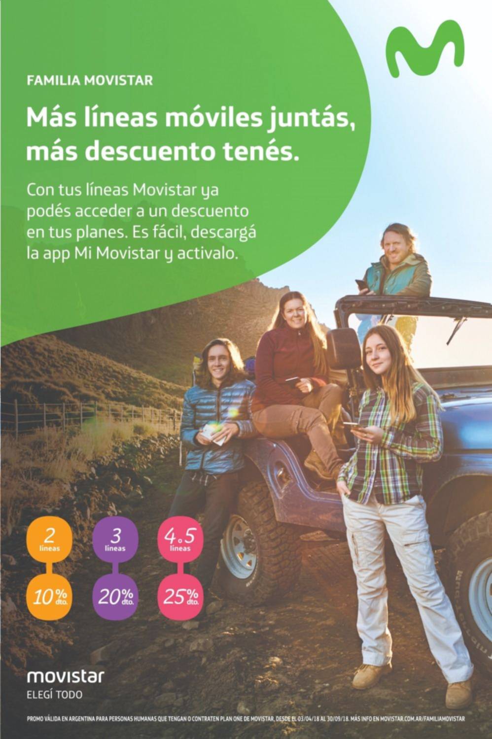 Aprovechá los increíbles beneficios de pertenecer a la familia Movistar