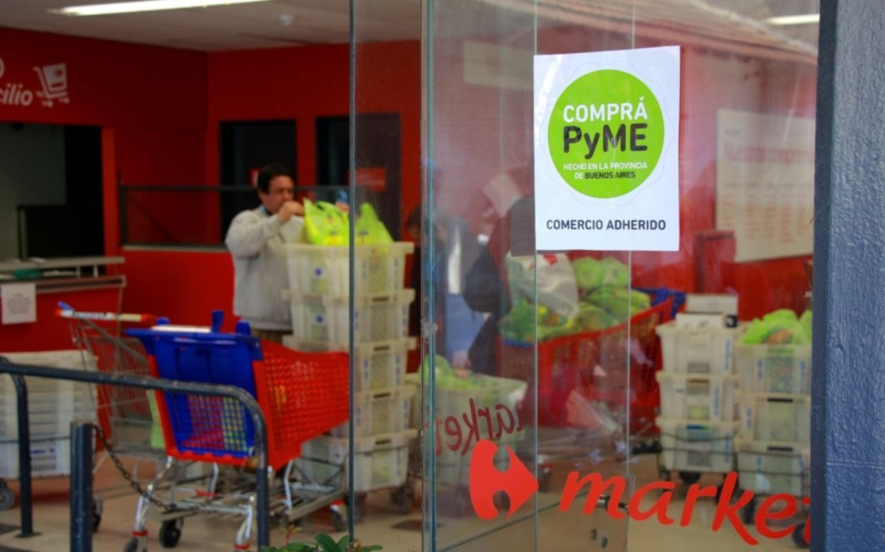 Ya hay 400 productos de PyMEs bonaerenses en las góndolas de más de 500 sucursales de supermercados