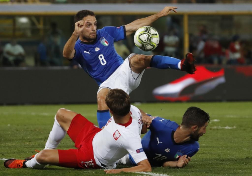Italia se lo igualó a Polonia sobre el cierre
