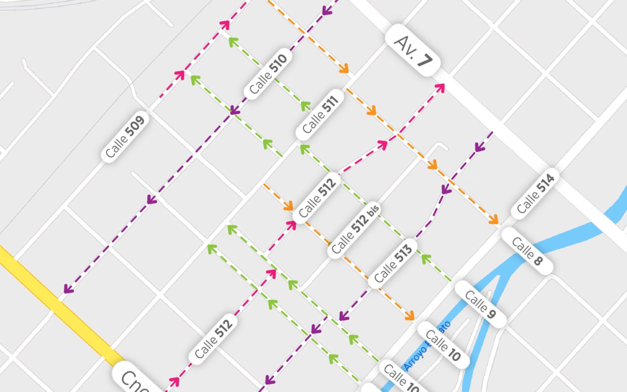 Modifican los sentidos circulatorios en distintas calles de Ringuelet