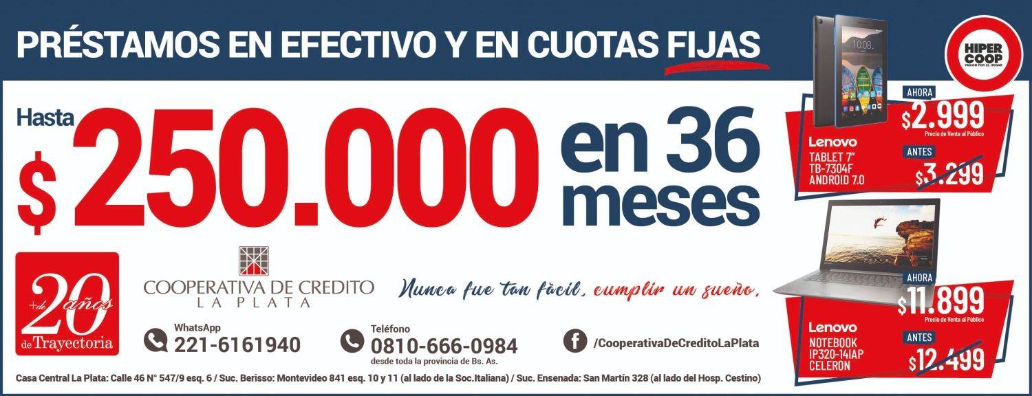 Hipercoop te espera con la mejor financiación