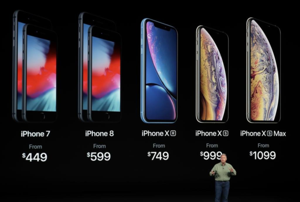 Apple presentó al iPhone XS, el teléfono hasta ahora más caro de todos sus modelos