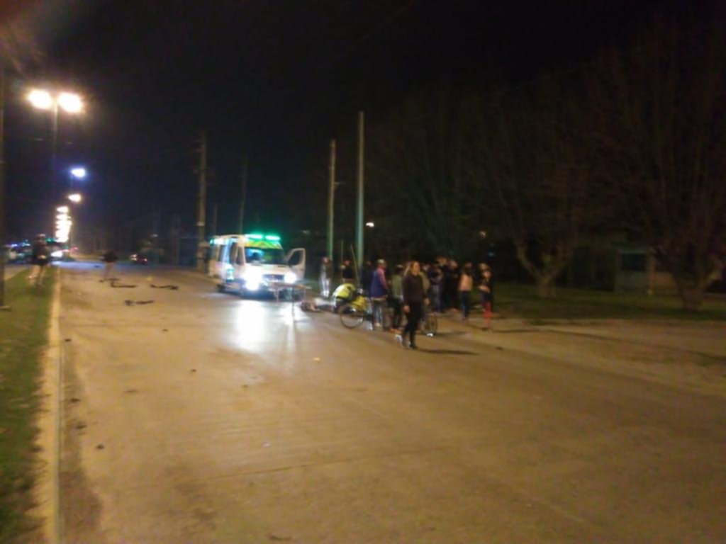 De noche, la tragedia del tránsito se llevó la vida de una chica de 25 años en Romero
