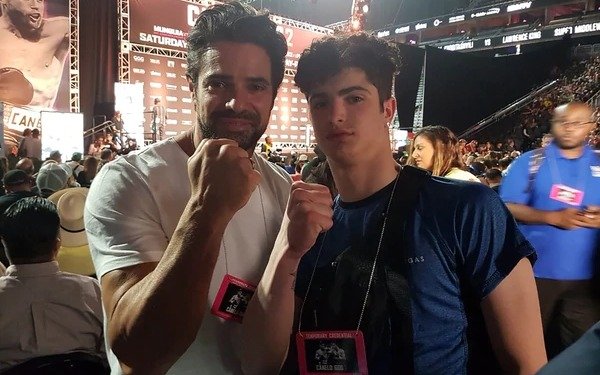 La pasión por el boxeo de un conocido actor argentino