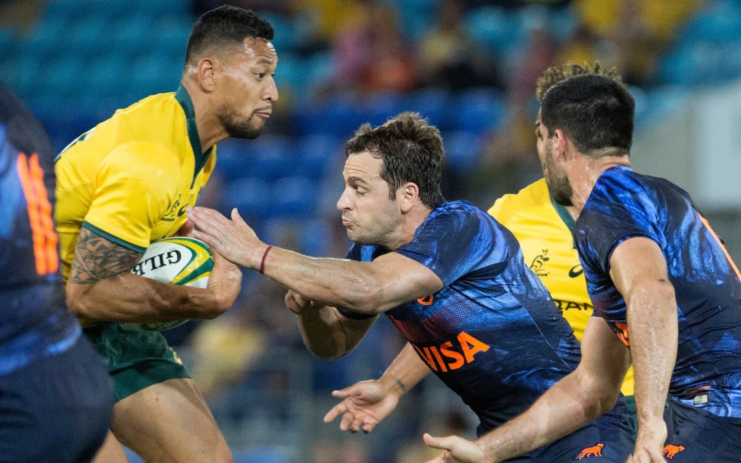 Siguen haciendo historia: con un heroico tackle en el último segundo, los Pumas derrotaron a Australia