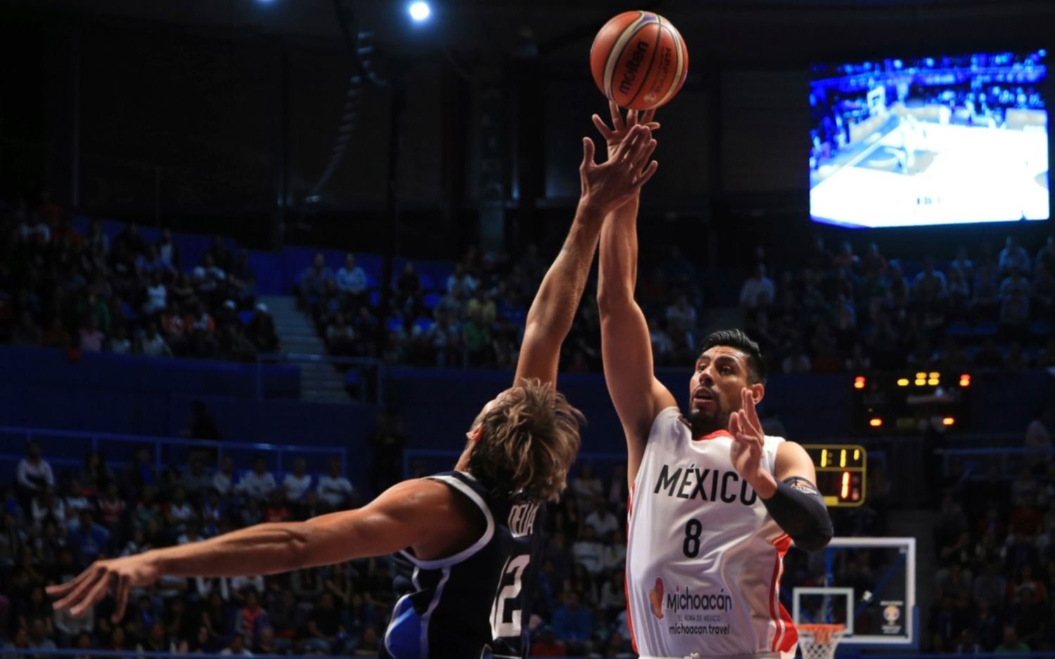 Argentina le ganó a México en las eliminatorias para el Mundial de básquet de China 