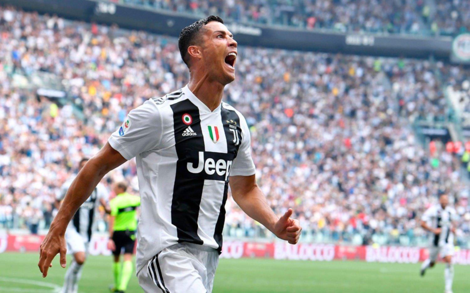 Cristiano Ronaldo se destapó con un doblete y le dio el triunfo a Juventus