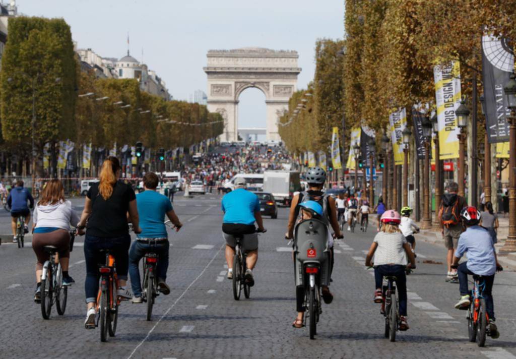 París sin autos, contra la contaminación ambiental