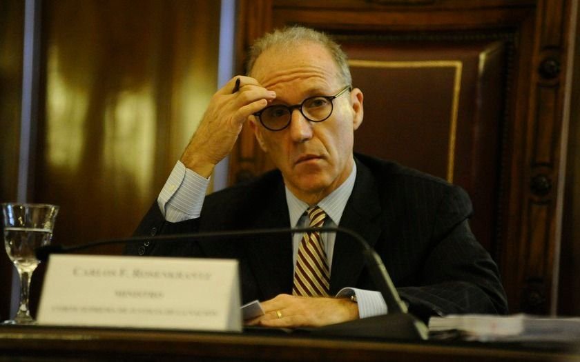 Oficializan a Rosenkrantz como nuevo presidente de la Corte Suprema