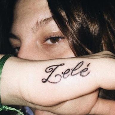 Con Cande en la piel: una fanática se tatuó el nombre de la hija de Tinelli