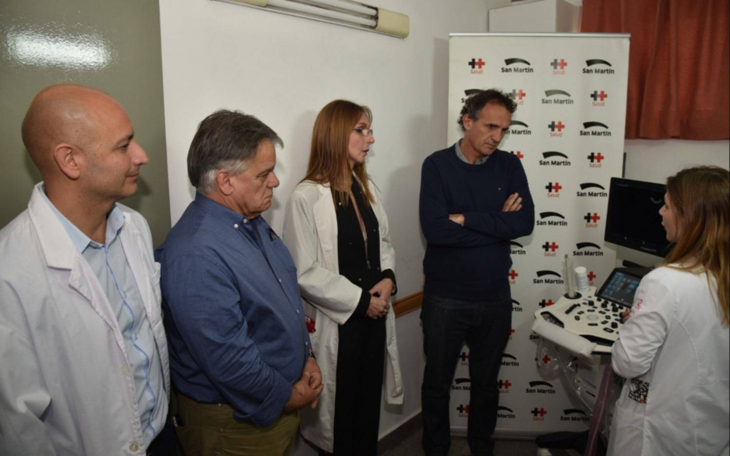 El Municipio de San Martín entregó nuevos ecógrafos a los hospitales Marengo y Fleming 