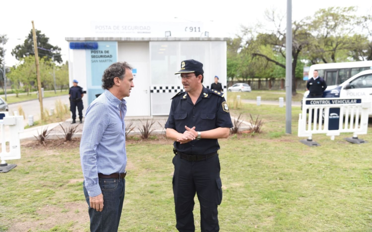 Katopodis inauguró una nueva Posta de Seguridad en Villa Ballester