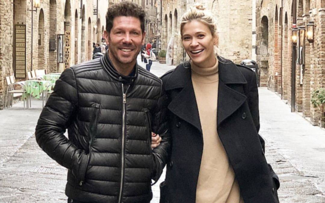 La buena nueva para Diego Simeone:  será padre por quinta vez