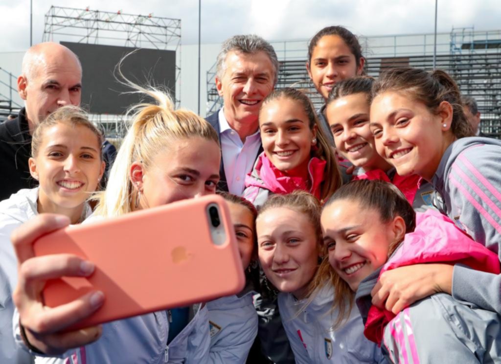 Macri recorrió el Parque Olímpico para los Juegos de Juventud
