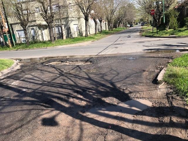 El reclamo que se multiplica por las calles destrozadas
