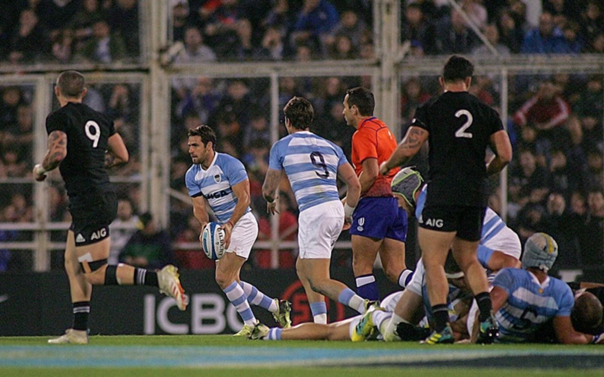 Los Pumas cayeron ante los All Blacks 