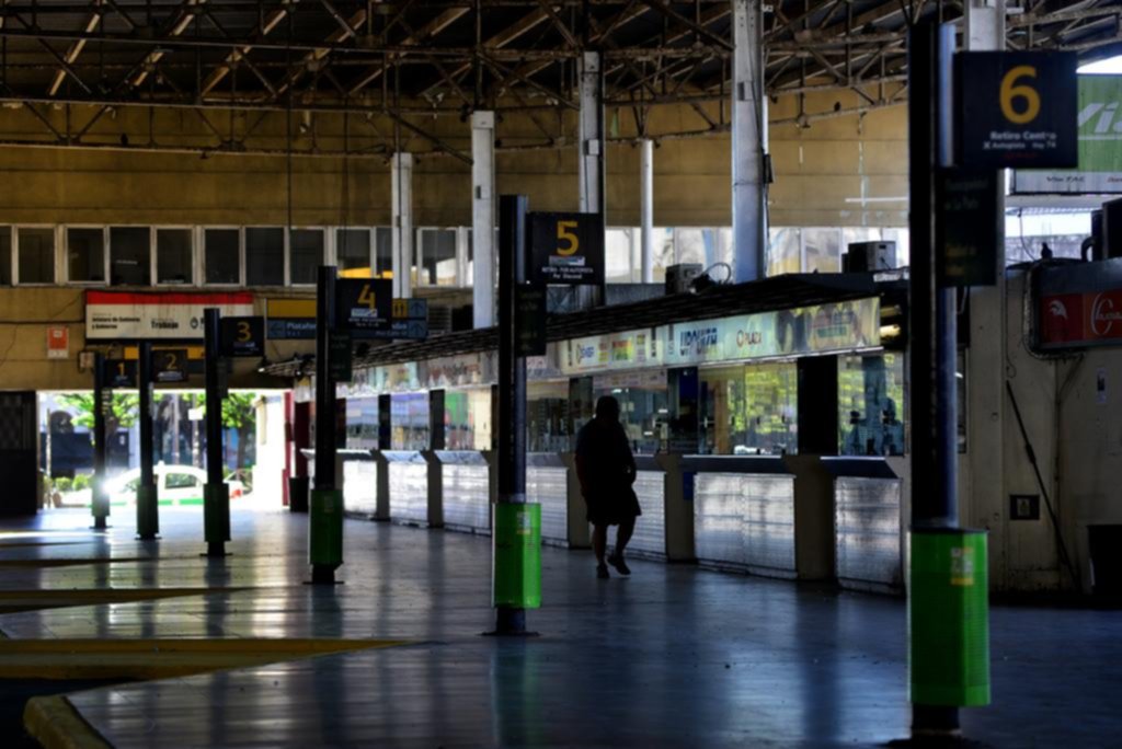 La Ciudad vacía por el paro